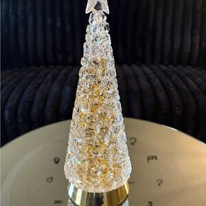 Bath & Body Works Tree Candle Holder - Gold and Clear